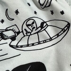 RIPNDIP Sharpie Doodle Graphic Swim Trunks Shorts Mens Small Blue  Swimwear